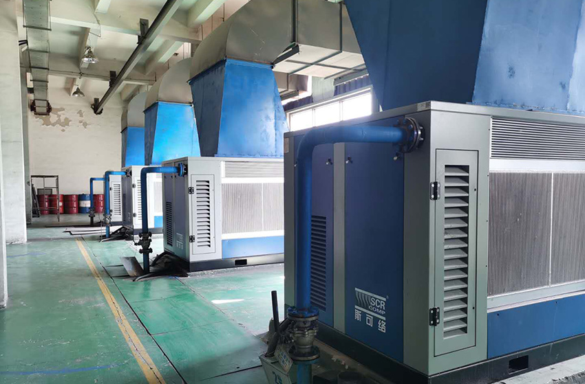 SCR超能永磁變頻空壓機EPM2助力山西某水泥企業(yè) SCR超能永磁變頻空壓機EPM2助力山西某水泥企業(yè)